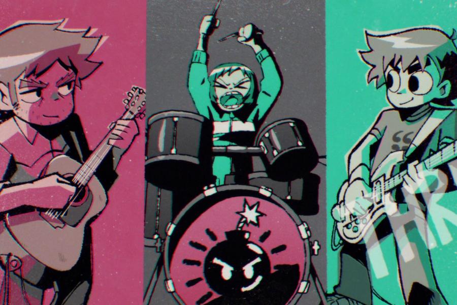 Scott Pilgrim da el salto band